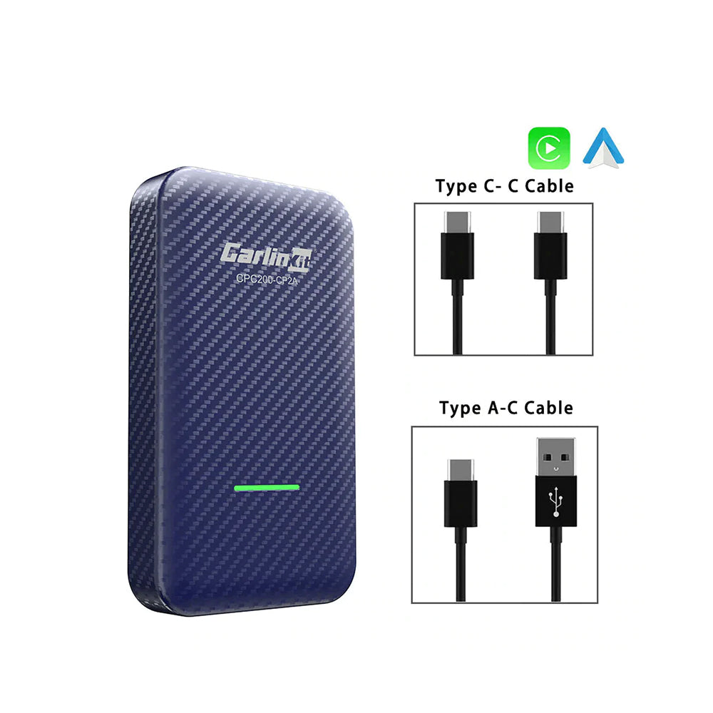 (U2W Plus) Carlinkit 3.0/ 4.0 Wireless Apple CarPlay/ Android Auto Adapter for Wired CarPlay product image