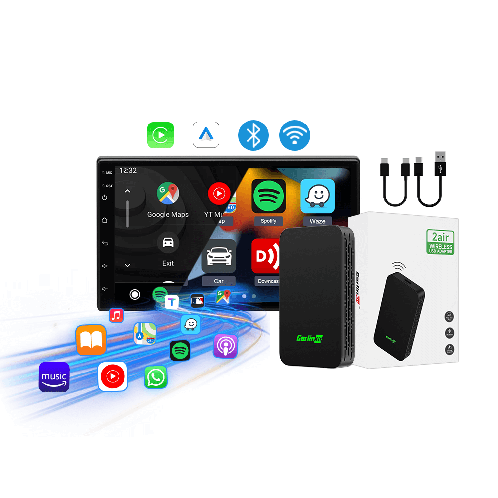 2Air Carlinkit 5.0 Wireless CarPlay Android Auto Adapter product image