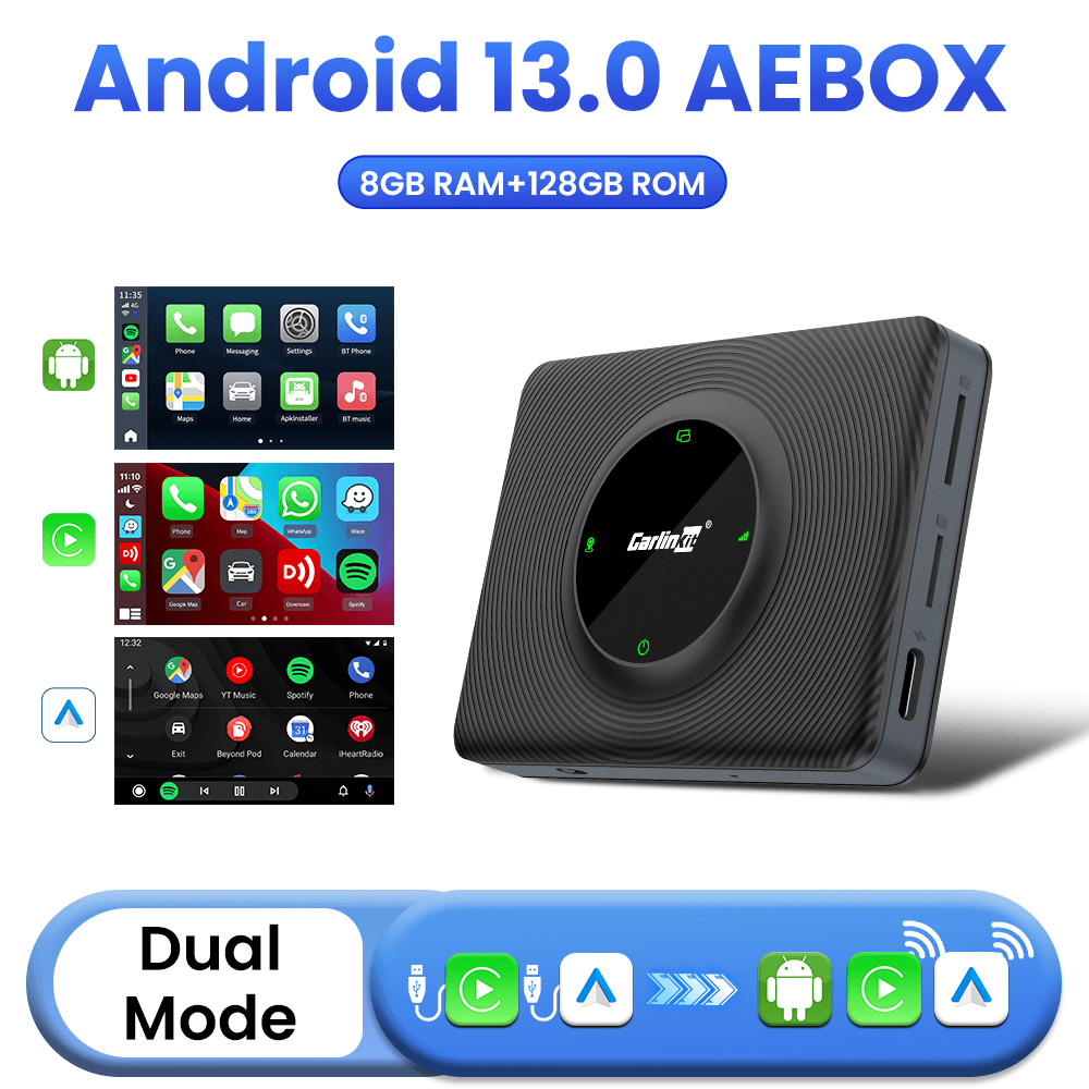 Carlinkit QCM6125 3-in-1 System Carplay Ai Box AEBOX 8g+128g product image