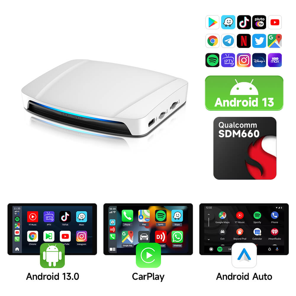 Carlinkit Tbox UHD Android 13 CarPlay AI Box with HDMI Output product image