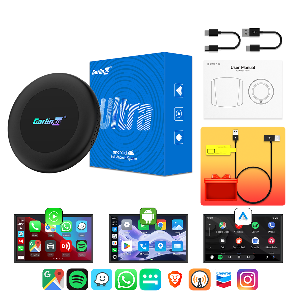 Carlinkit Tbox Ultra 2 Android 15 Wireless CarPlay & Android Auto Car Streaming TV Box product image
