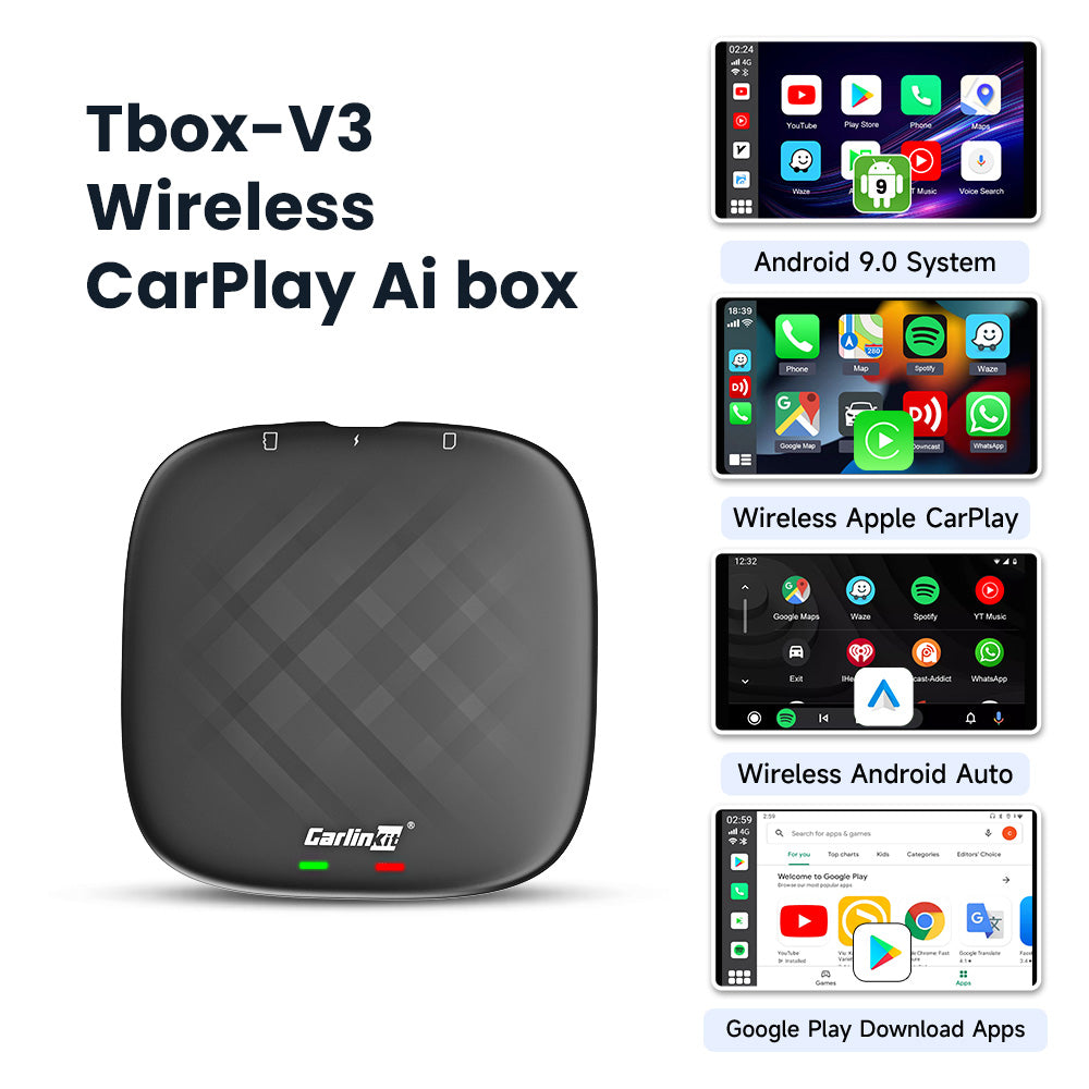 Carlinkit Tbox-V3 Wireless Android Auto/CarPlay Box product image