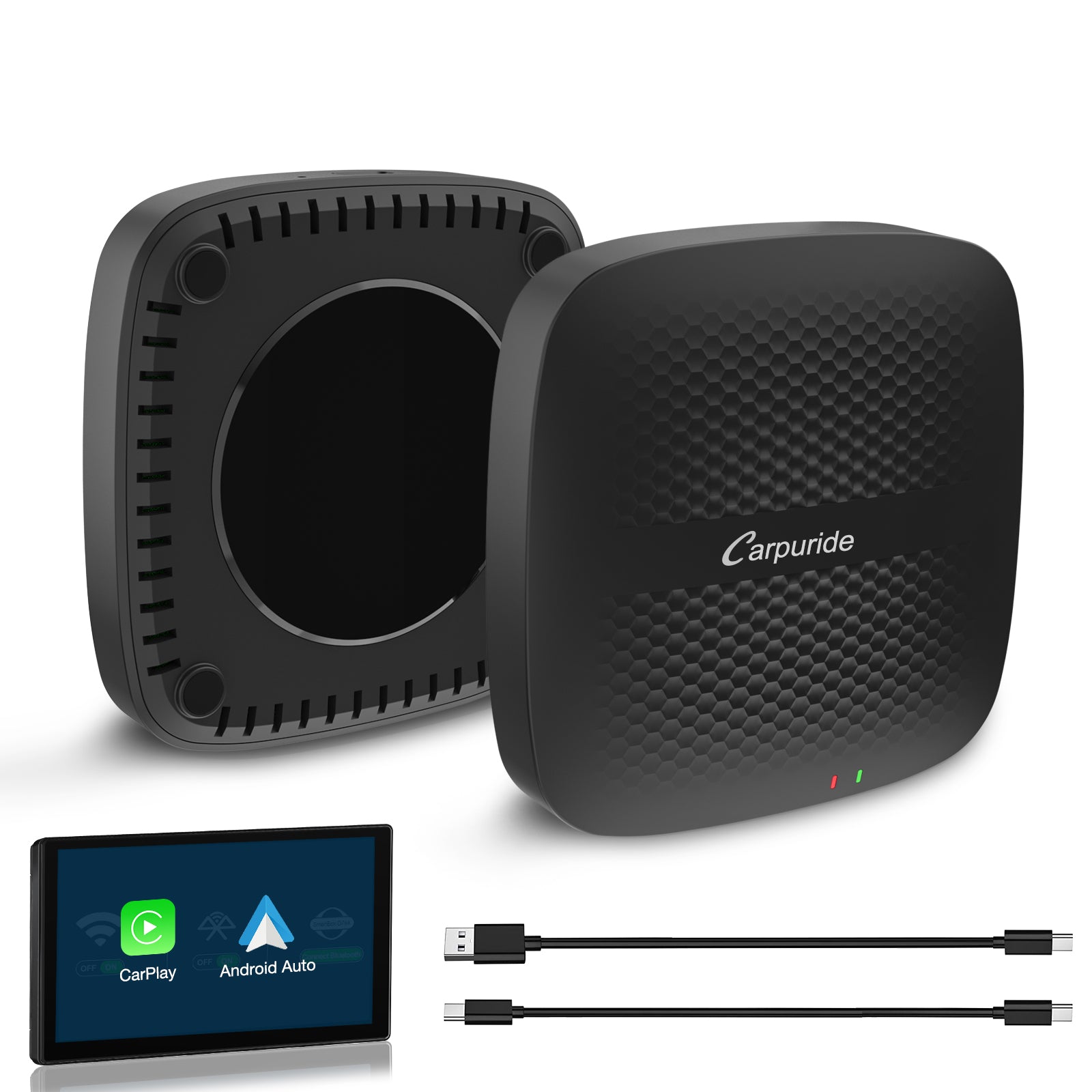 CARPURIDE H02  2-in-1 Magic Box adapter  - Wireless CarPlay or Android Auto Adapter product image