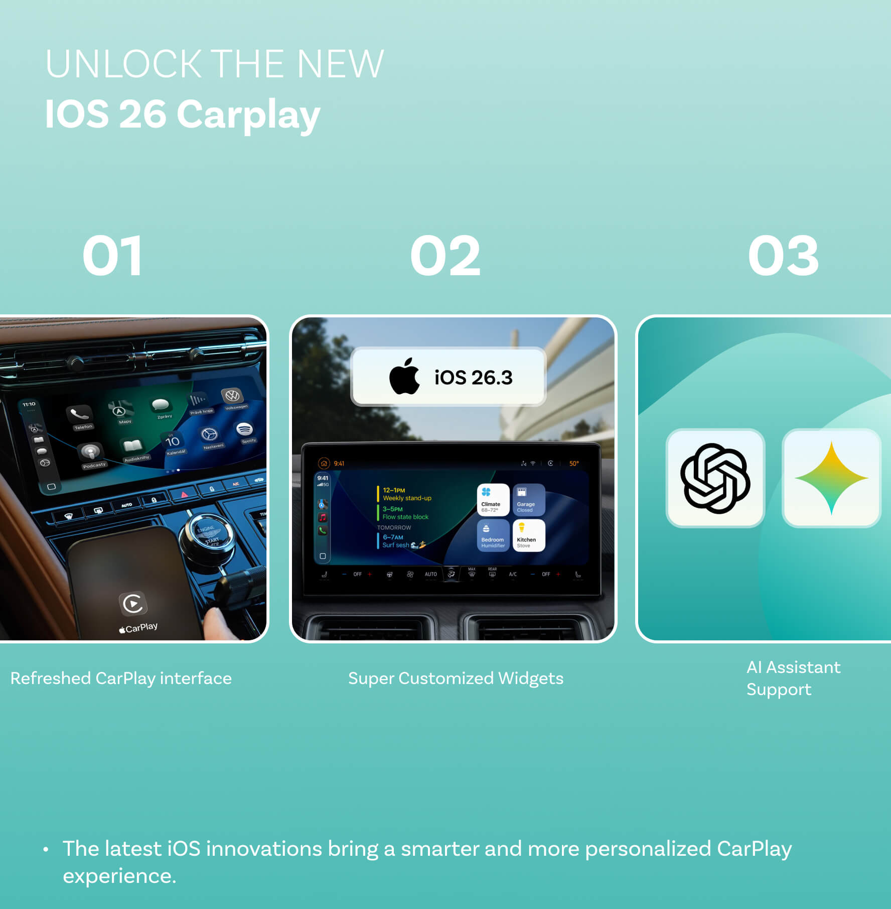 Ottocast Mini NOVA Wireless CarPlay/Android Auto Adapter product image