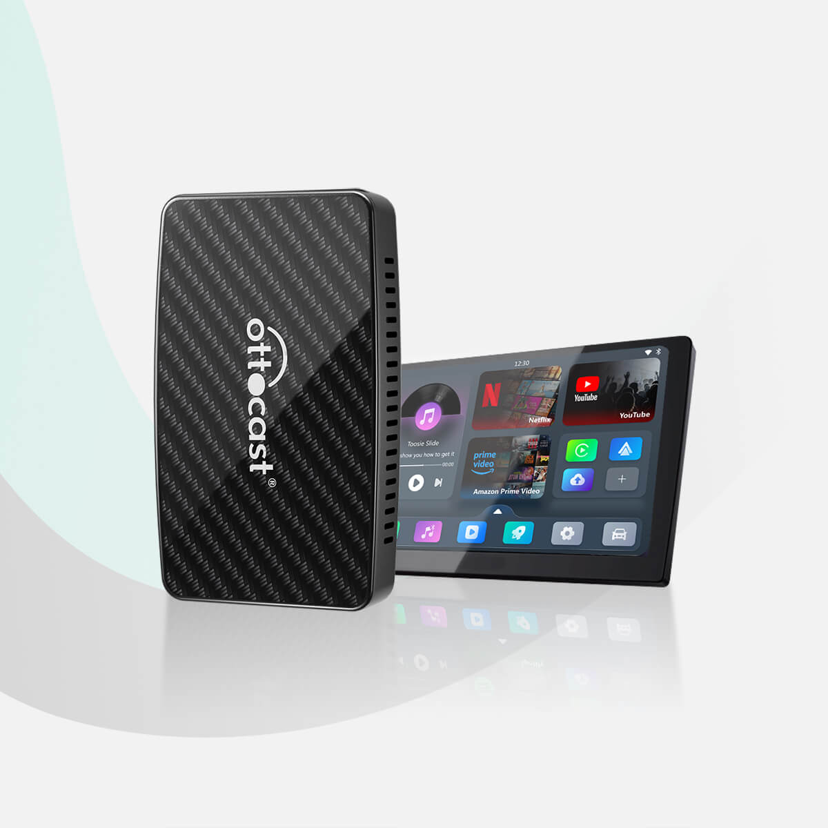 Play2Video Pro Wireless CarPlay/ Android Auto All-in-one Adapter product image