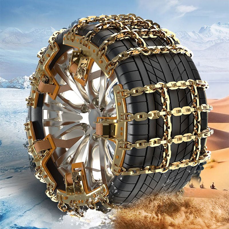 Anti-Slip Snow Chains Nine Grid For Model Y/3/X/S | Clearance Sale product image