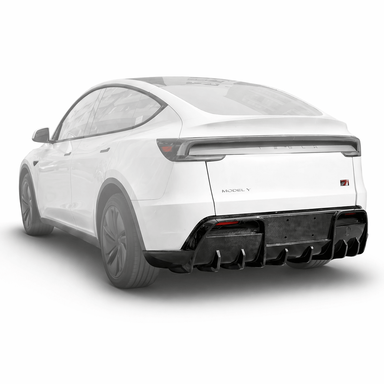 Dry Carbon Fiber Rear Diffuser for Model Y Juniper - High Performance Exterior Upgrade product image