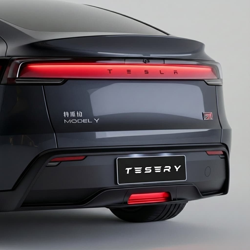 Rear Diffused Guide Light for Model Y Juniper丨High-Visibility Brake & Driving Pilot Light product image