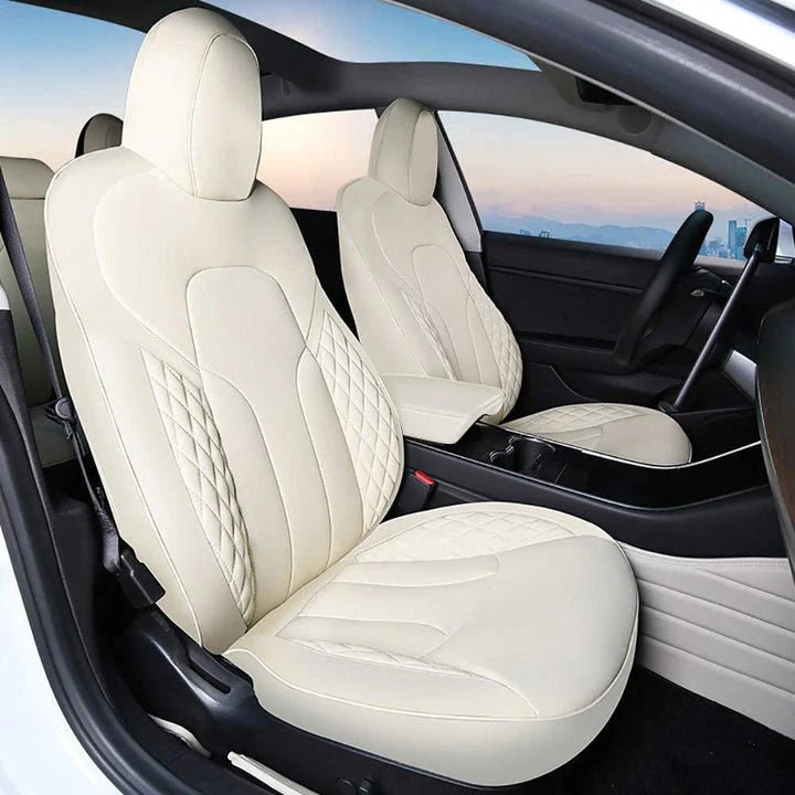 TESERY Leather Seat Covers for Model 3/Y | Clearance Sale | Limited Stock product image