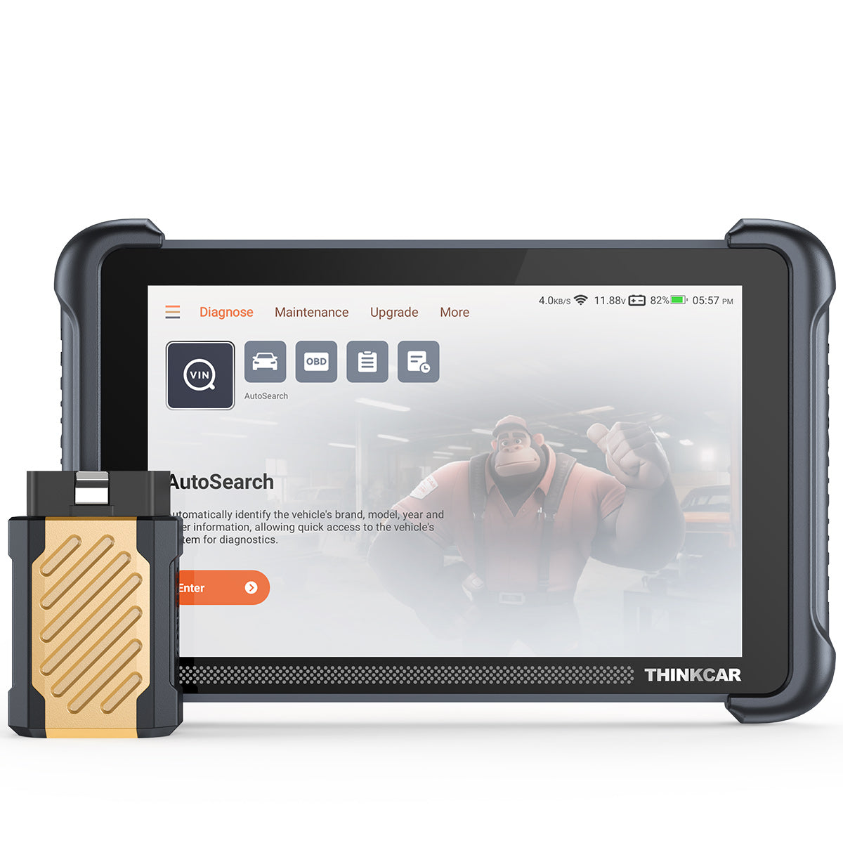 THINKSCAN 689BT Bidirectional Diagnostic Tool with ECU Coding product image