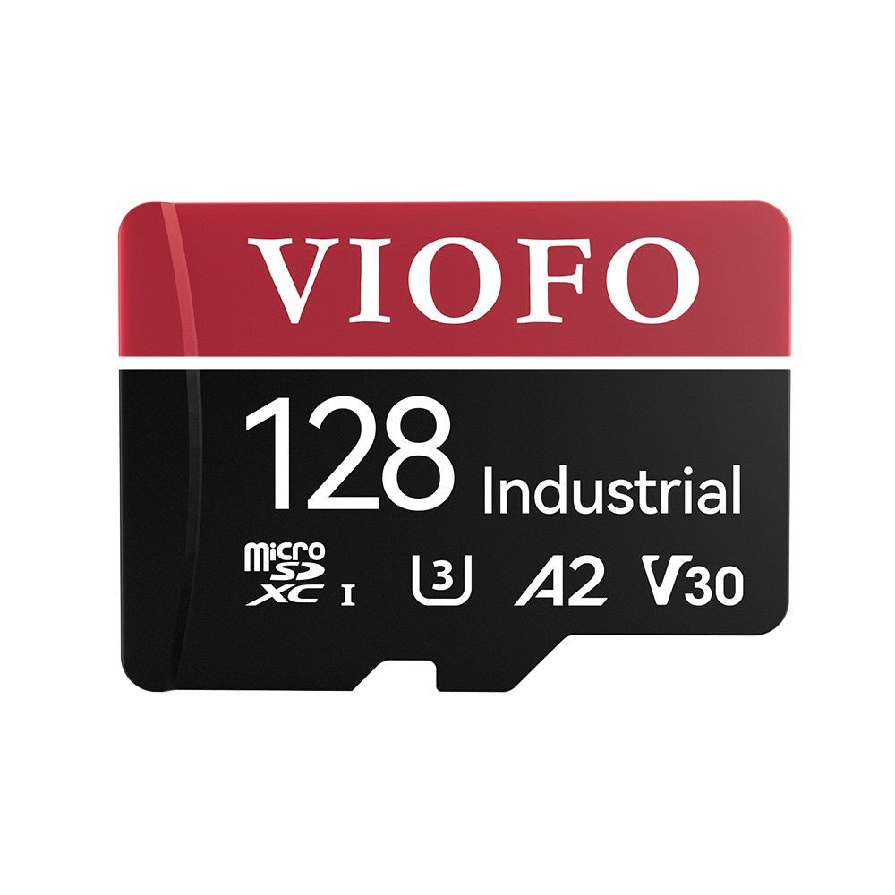 VIOFO 128GB Industrial Grade microSD Card, U3 A2 V30 High Speed Memory Card with Adapter, Support Ultra HD 4K Video Recording product image
