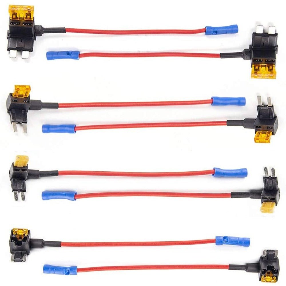 VIOFO 4PCS*2 Packs Circuit Fuse Tap with ATO, Mini, Micro2, Mini Low Profile Adapter Holder product image