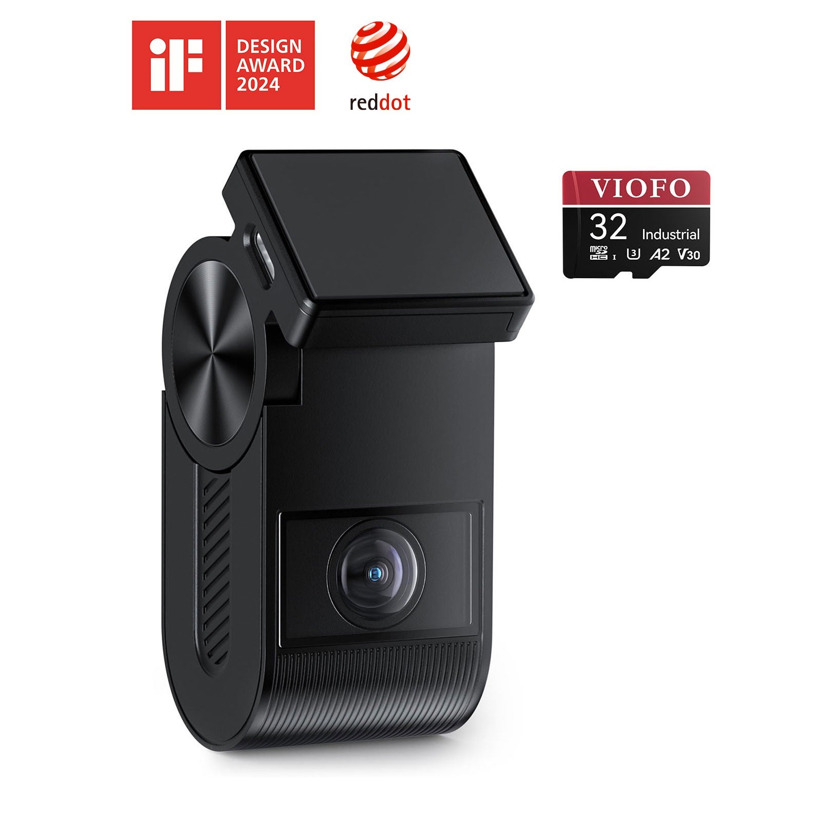 VIOFO VS1 Mini 2K HDR with Sony STARVIS 2 IMX675 Sensor 5GHz Wi-Fi Voice Control GPS Dash Cam with Free 32GB MicroSD Card product image