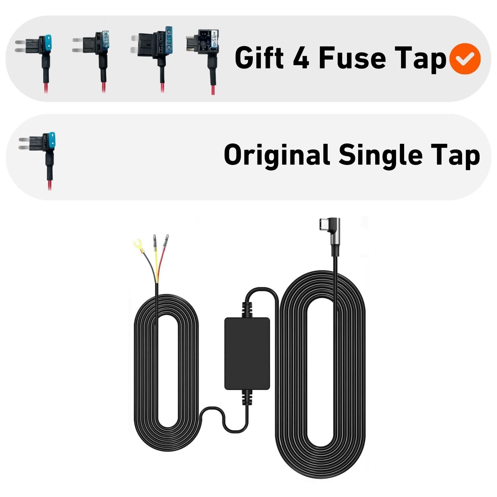 WOLFBOX Dashcam Multifunctional Hardwire Kit For G900 / G850/ G840S/ G840H/ G930/ X5/ X3/ i07 Parking Mode product image